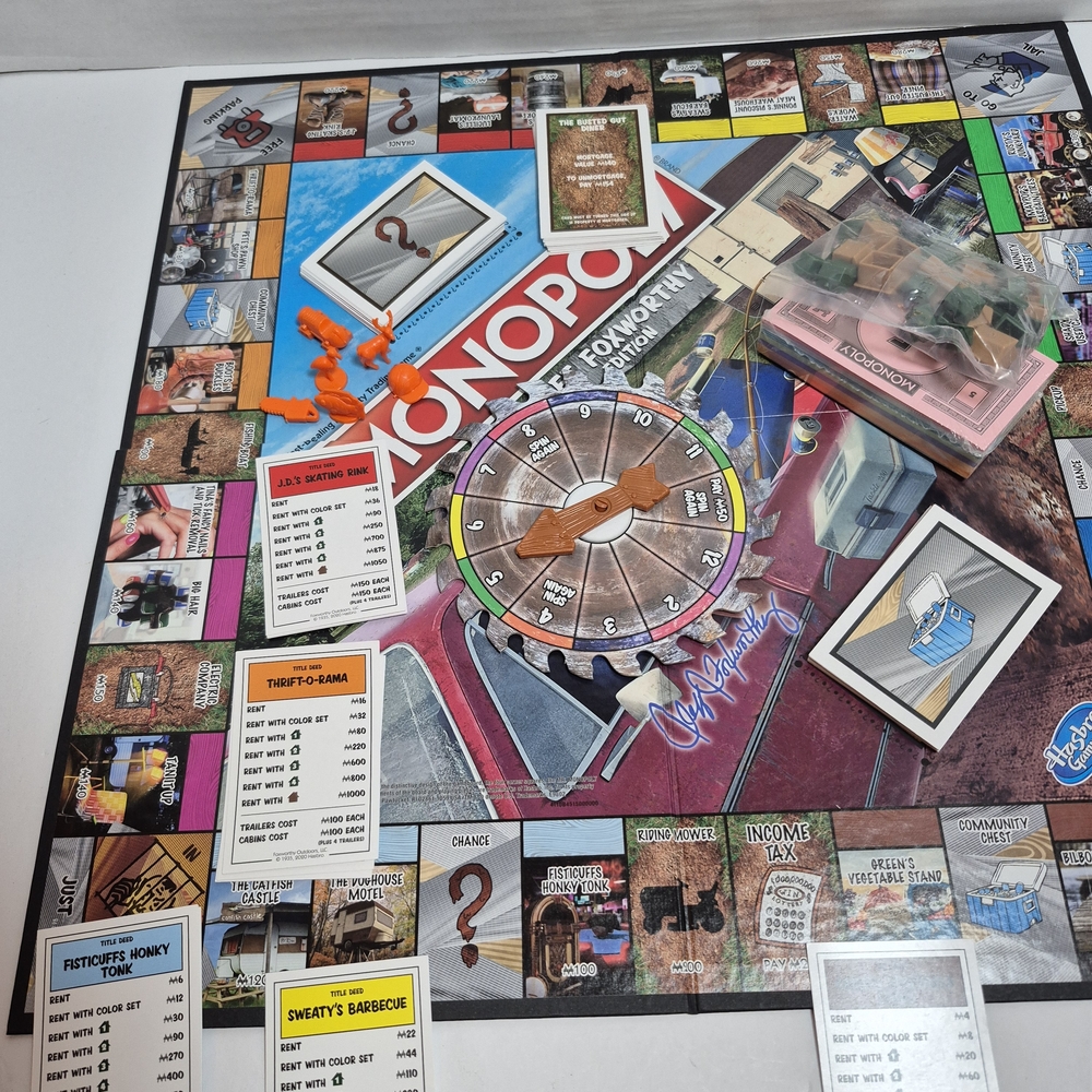 Monopoly Jeff Foxworthy Edition Board‎ Game Hasbro Parker Brothers - New - Picture 3 of 12